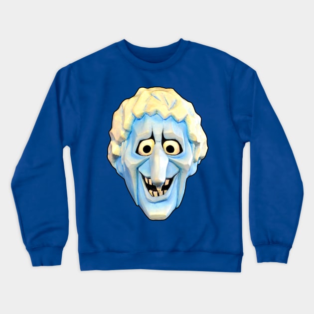 Snow Miser Face Crewneck Sweatshirt by Pop Fan Shop